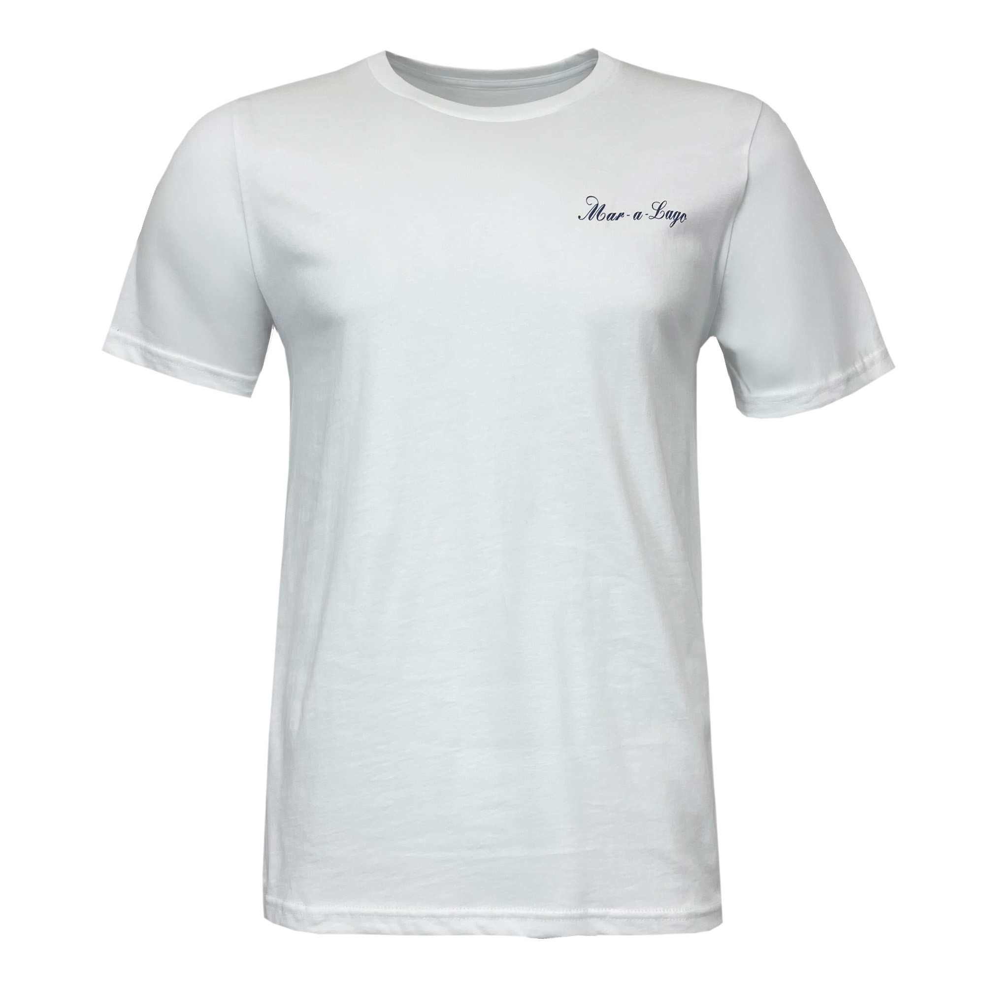 Mar-a-Lago Back Outline Tee – White Mar-a-Lago Back Outline Tee – White