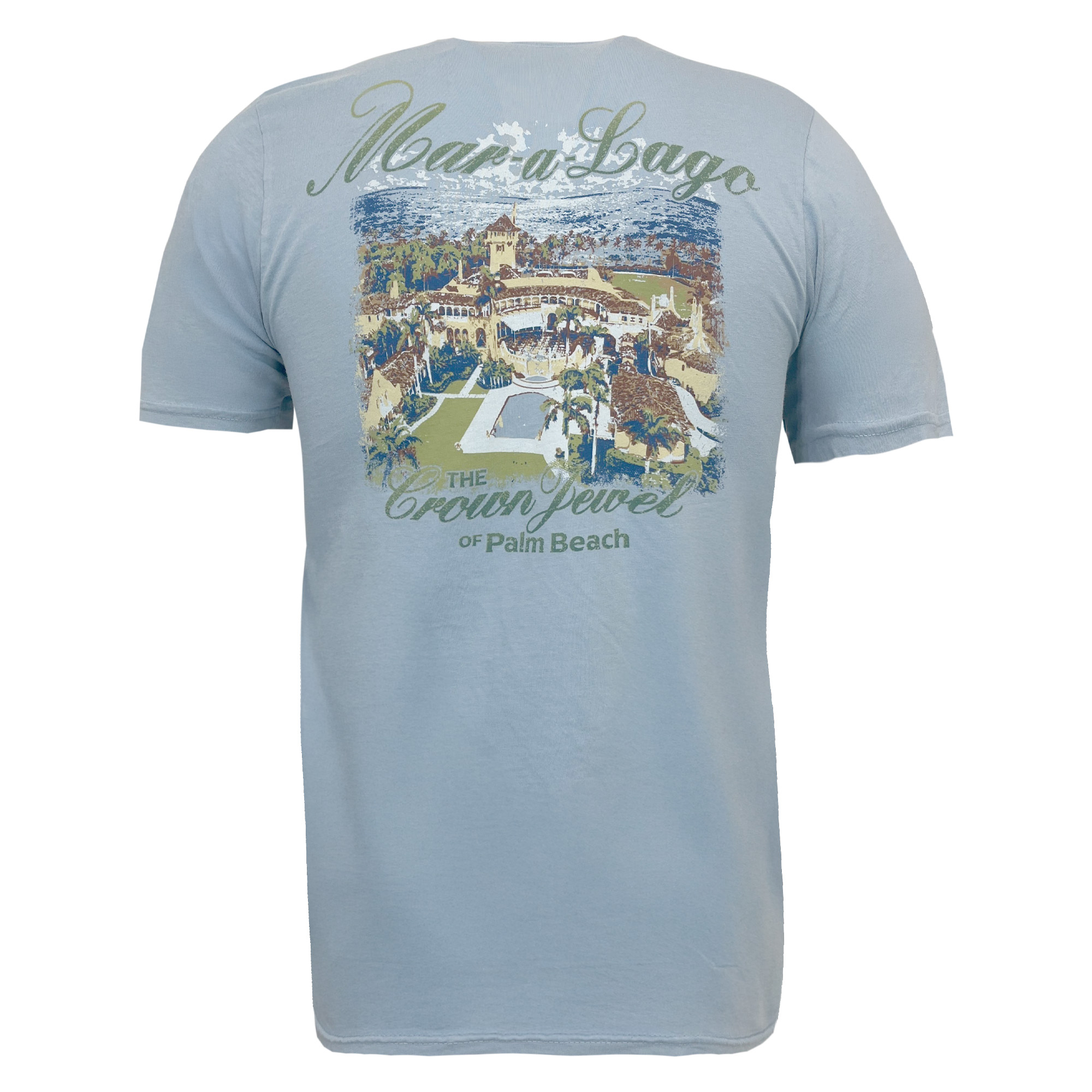 MAL Crown Jewel Tee - Bluestone - Back MAL Crown Jewel Tee - Bluestone - Back