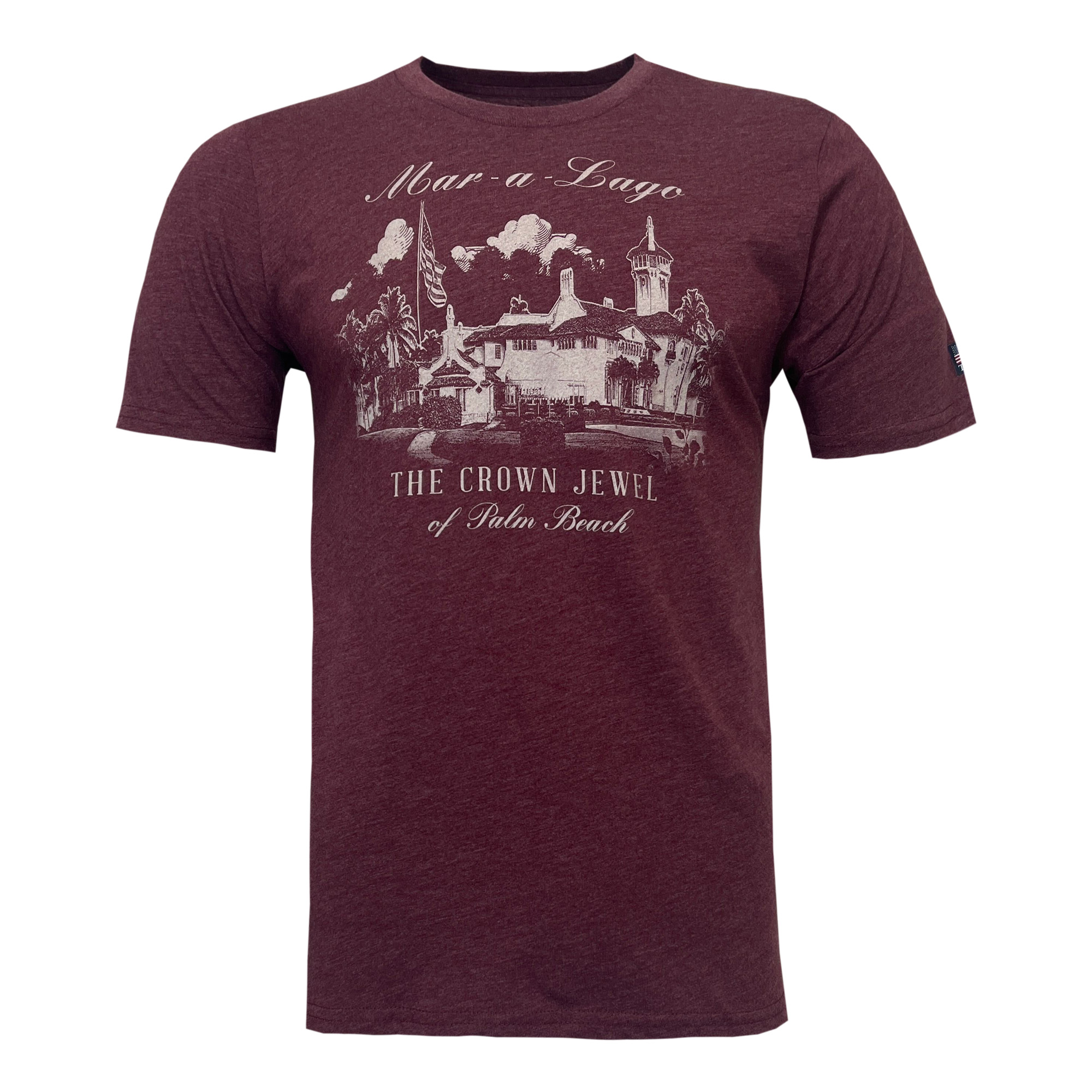 MAL Panoramic Tee - Heather Burgundy MAL Panoramic Tee - Heather Burgundy
