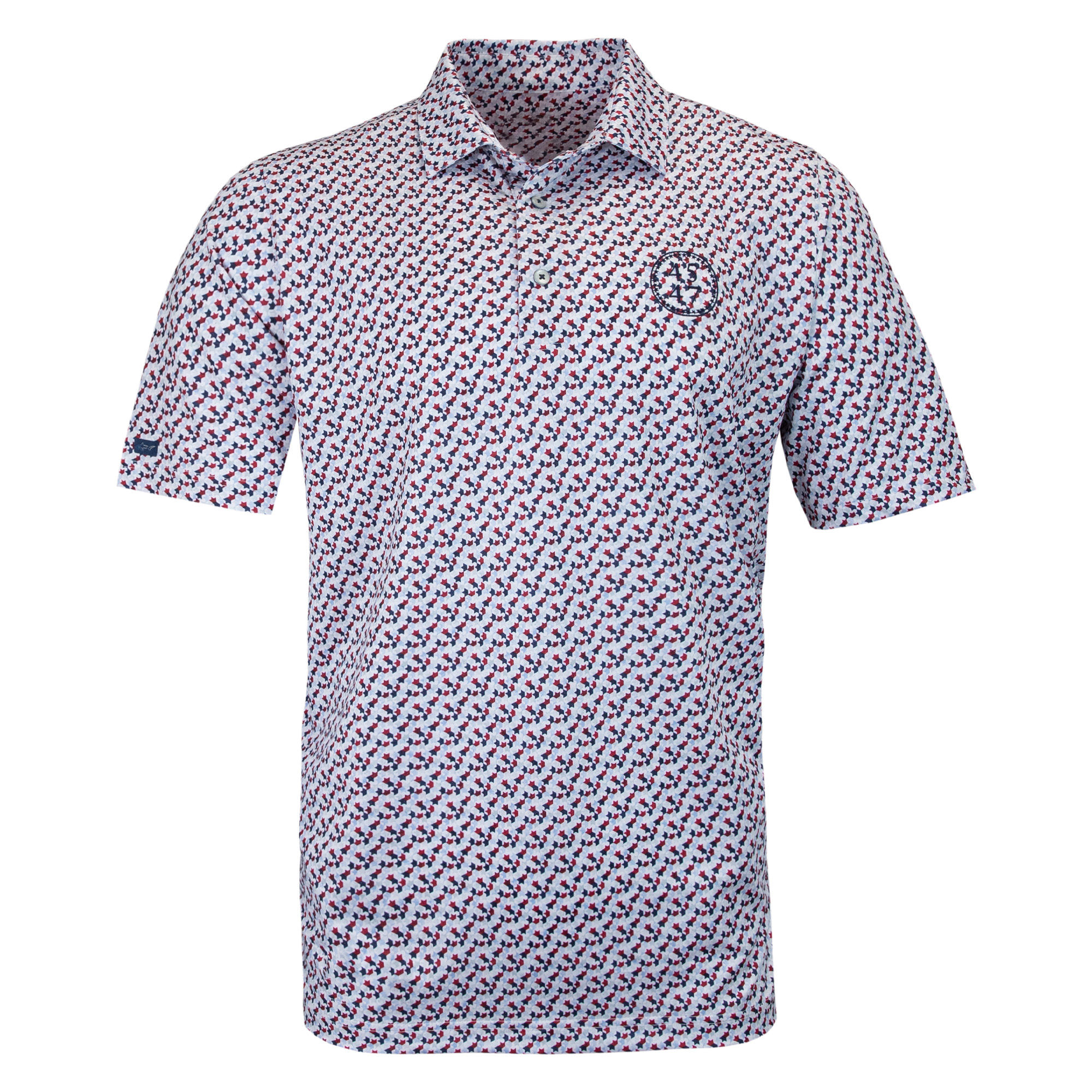 45-47 Stretch Mesh Stars Polo 45-47 Stretch Mesh Stars Polo