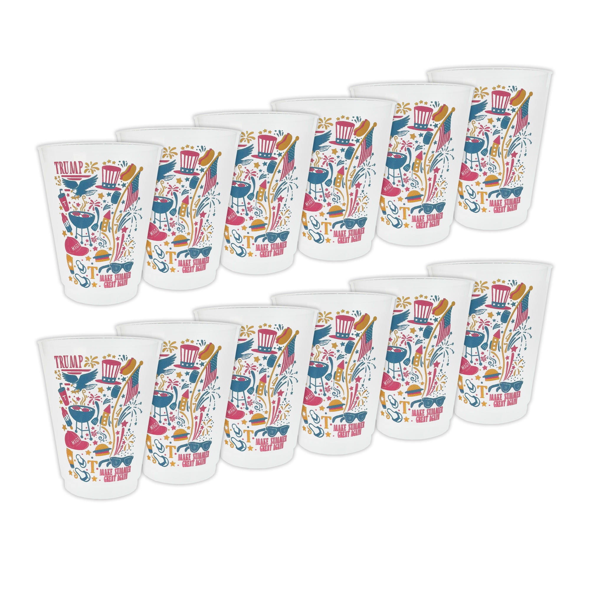 Make Summer Great Again Stadium Cup - 12 Pack Make Summer Great Again Stadium Cup - 12 Pack