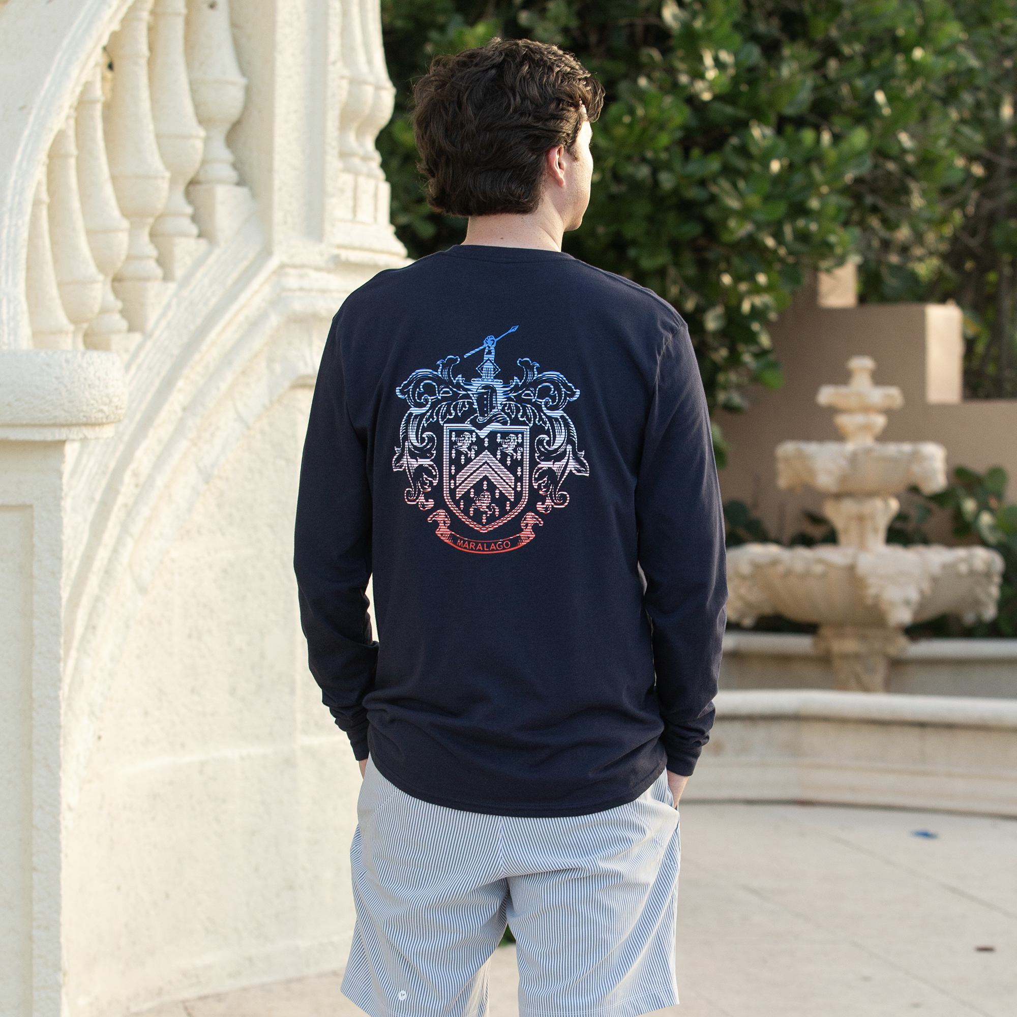 Patriotic Mar-a-Lago LS Tee Patriotic Mar-a-Lago LS Tee