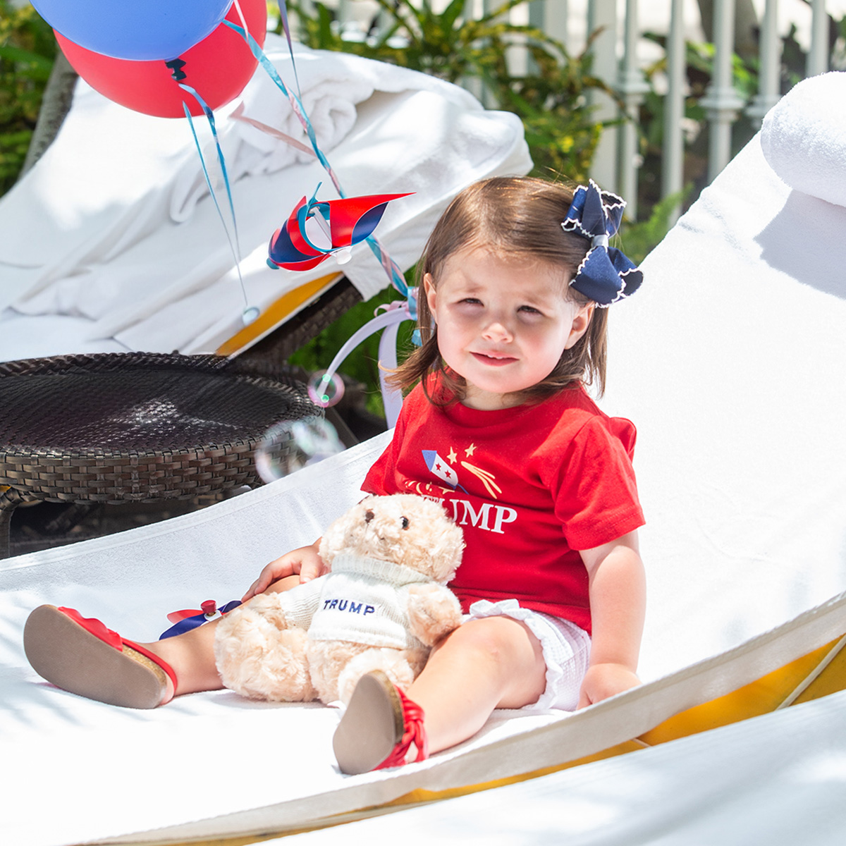 Trump Fire Cracker Toddler Tee Trump Fire Cracker Toddler Tee in the Color Red