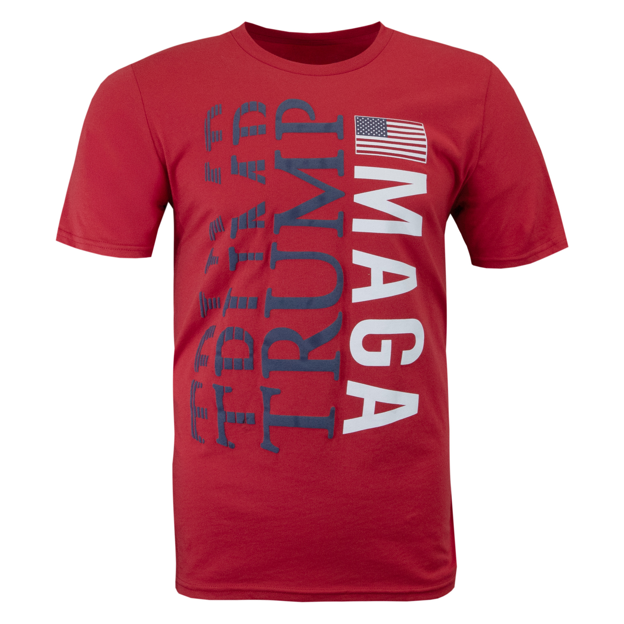 Trump Repeat MAGA Tee - Red