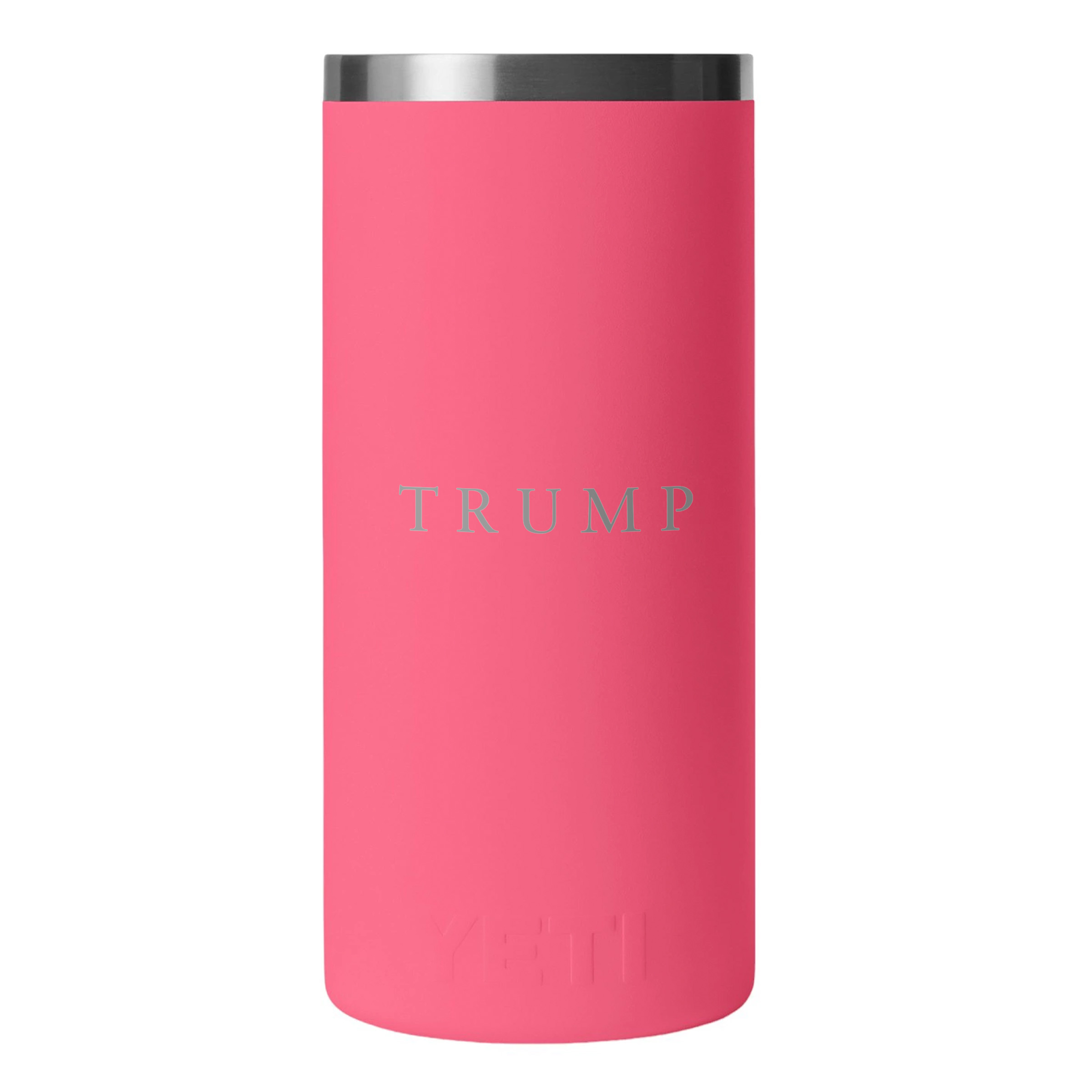 Trump Yeti Wine Chiller in the Color Tropical Pink Trump Yeti Wine Chiller in the Color Tropical Pink