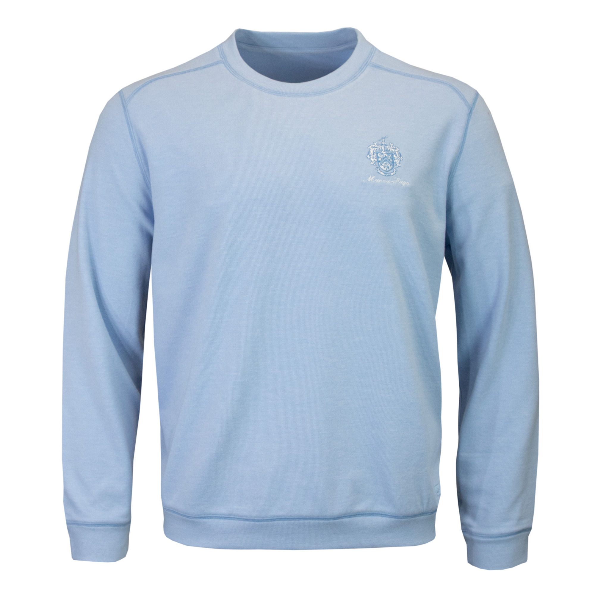 Mar-a-Lago Coastal Crew Neck - Blue Haze Mar-a-Lago Coastal Crew Neck - Blue Haze