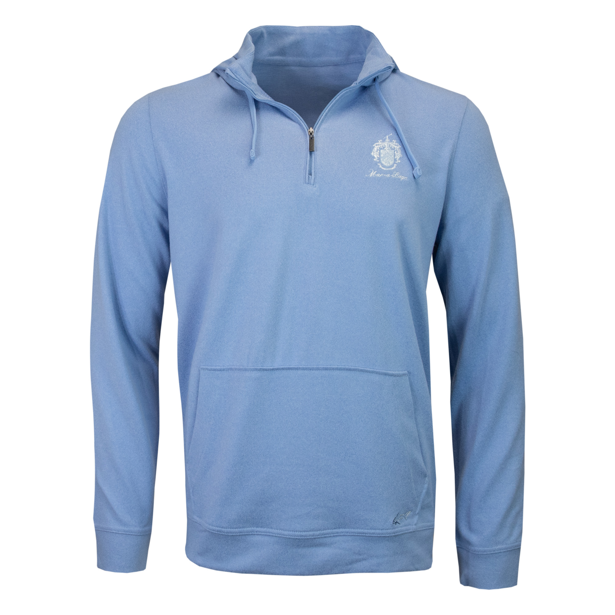 Mar-a-Lago 1/4 Hoodie - Blue Mar-a-Lago 1/4 Hoodie - Blue