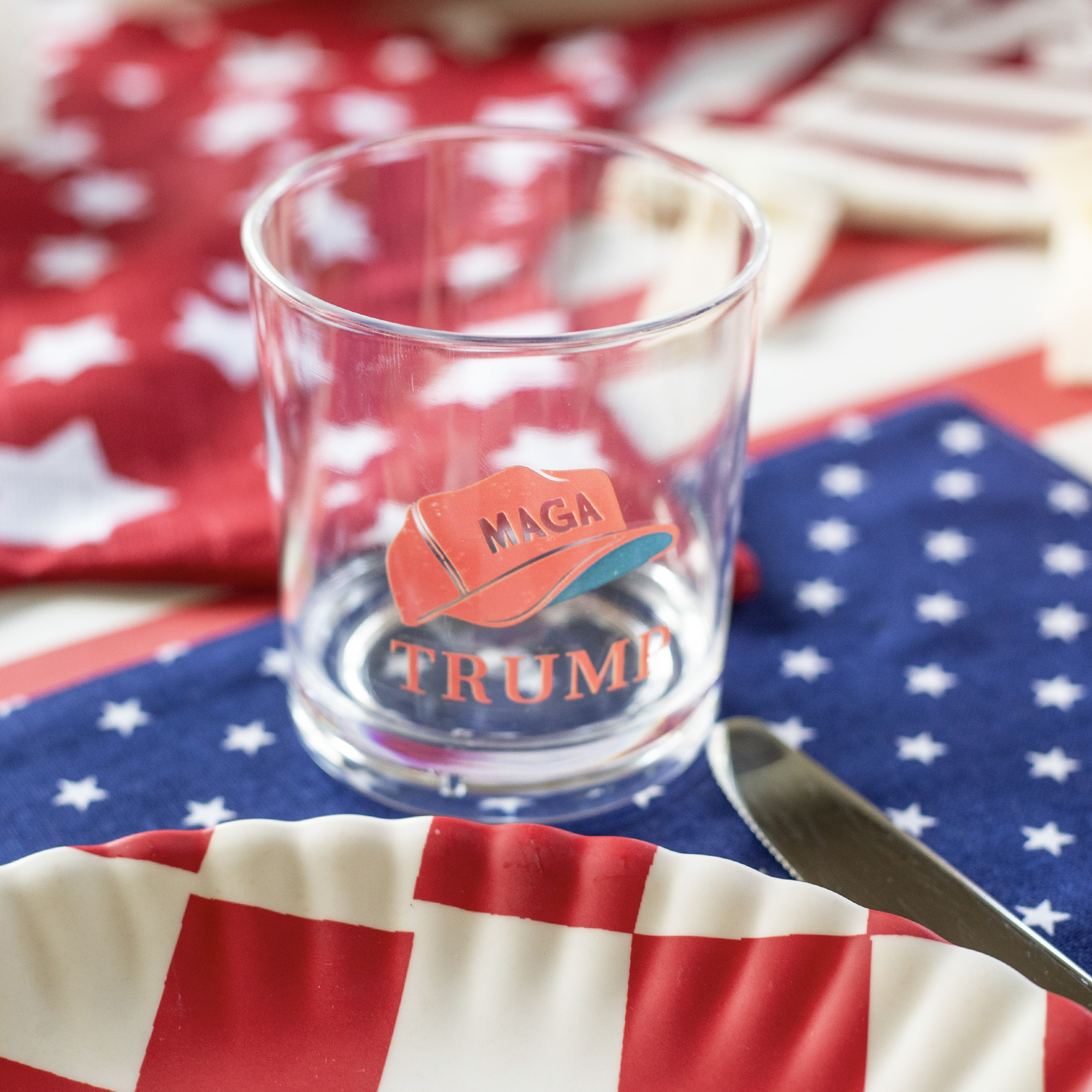 Maga Hat Acrylic Cups - Set of 4 Maga Hat Acrylic Cups - Set of 4