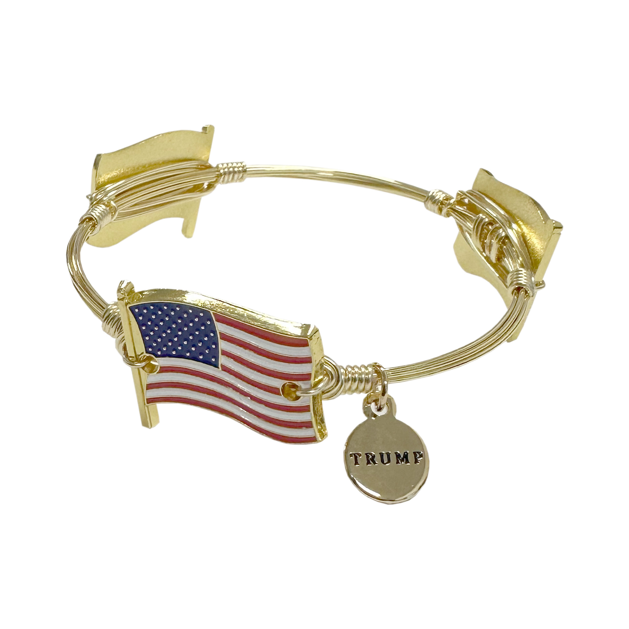 Trump Flag Bracelet