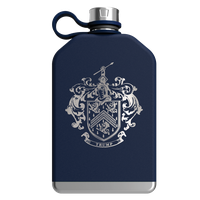 Trump Crest 8oz Flask - Navy