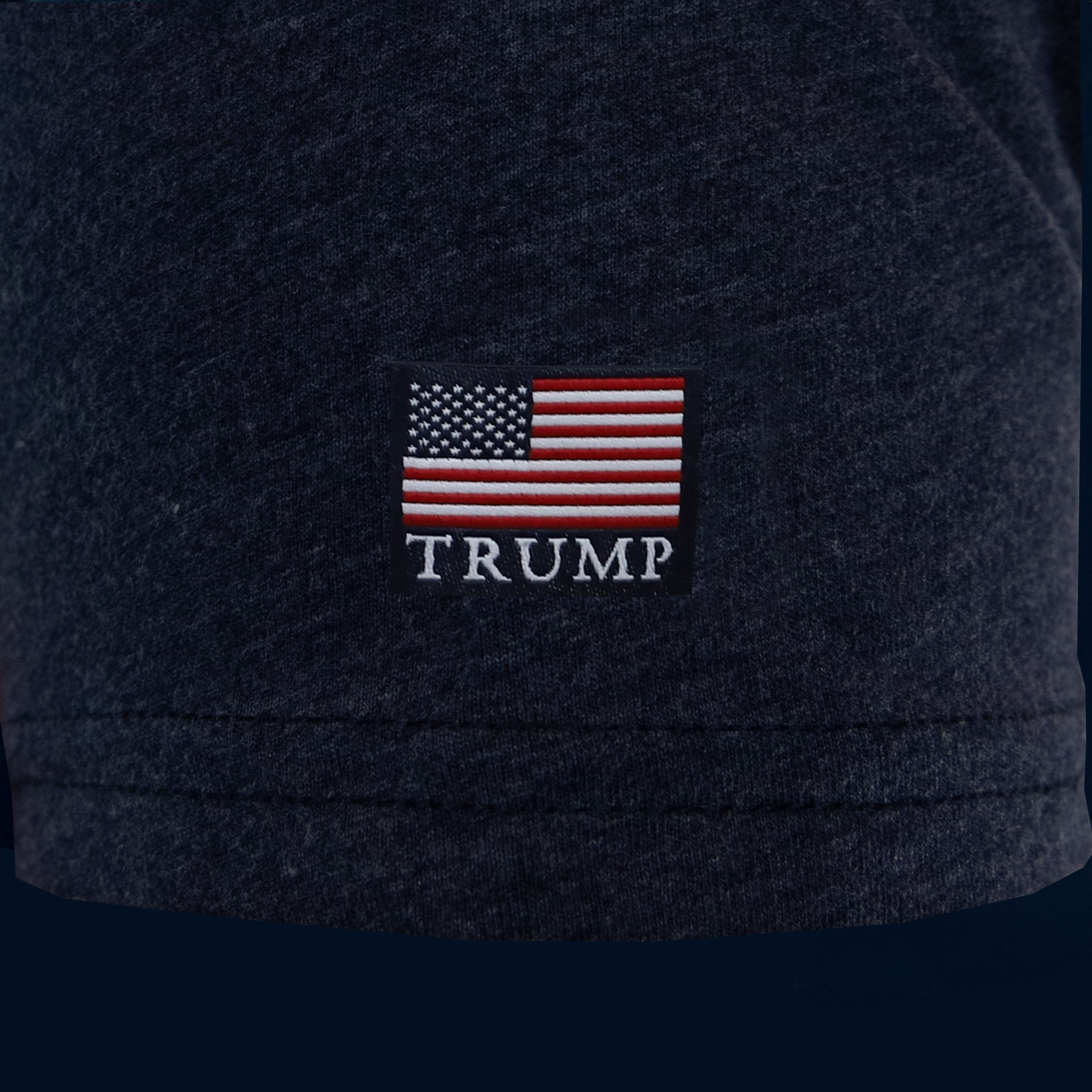 45 Camo Stripes Tee - Heather Indigo