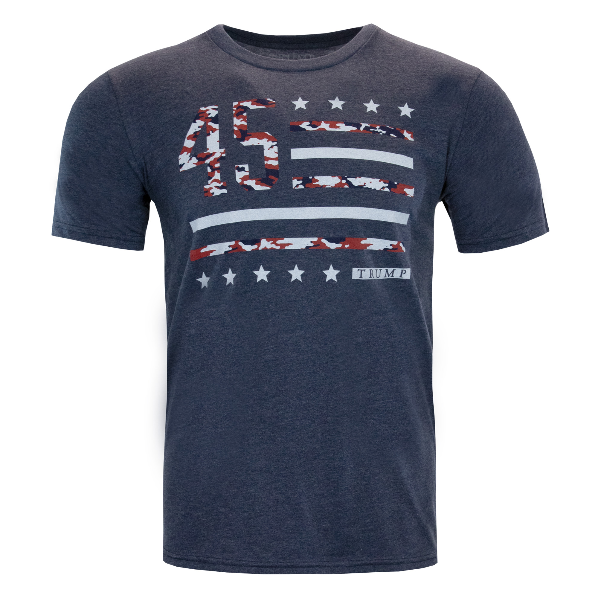 45 Camo Stripes Tee - Heather Indigo 45 Camo Stripes Tee - Heather Indigo