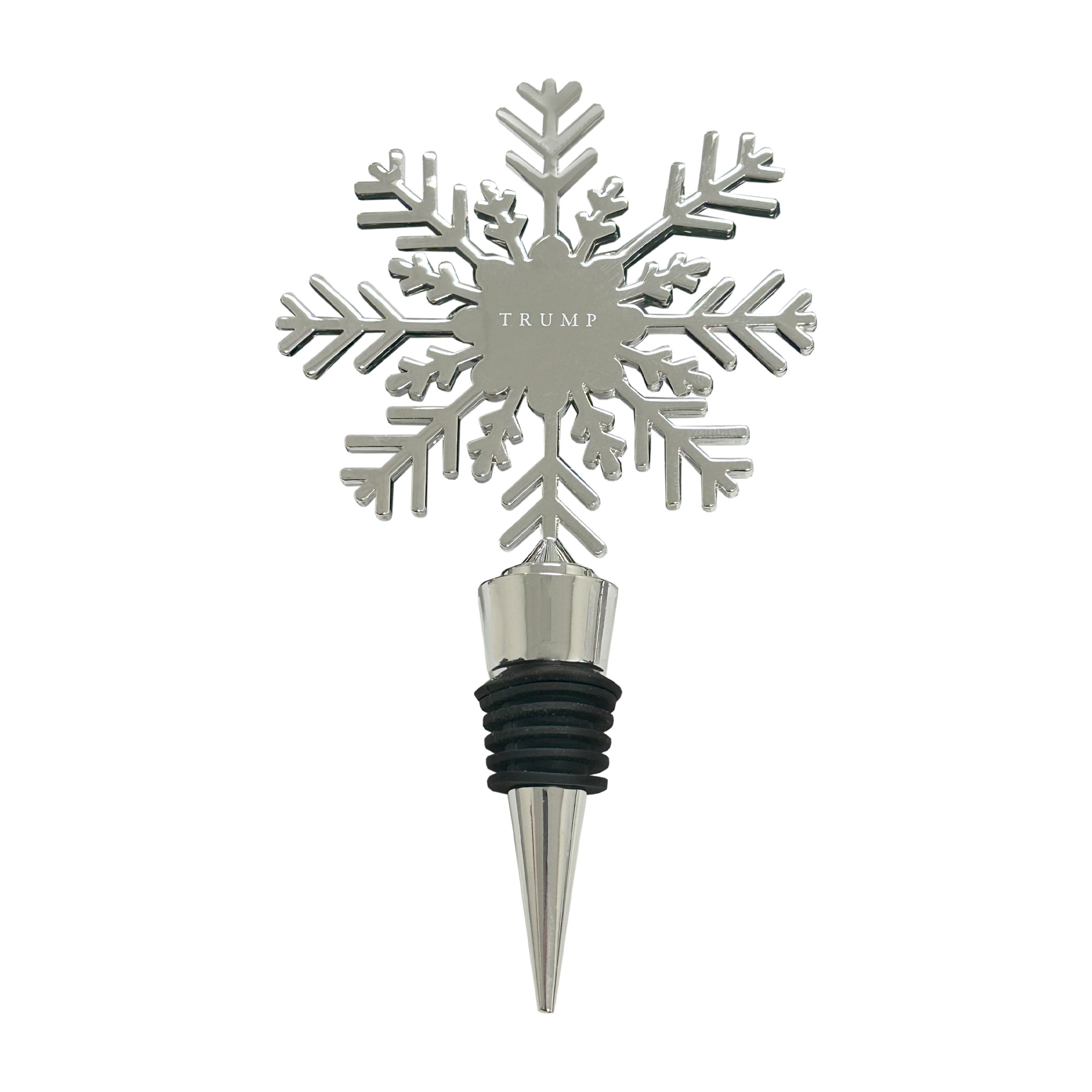 Trump Snowflake Bottle Stopper Trump Snowflake Bottle Stopper