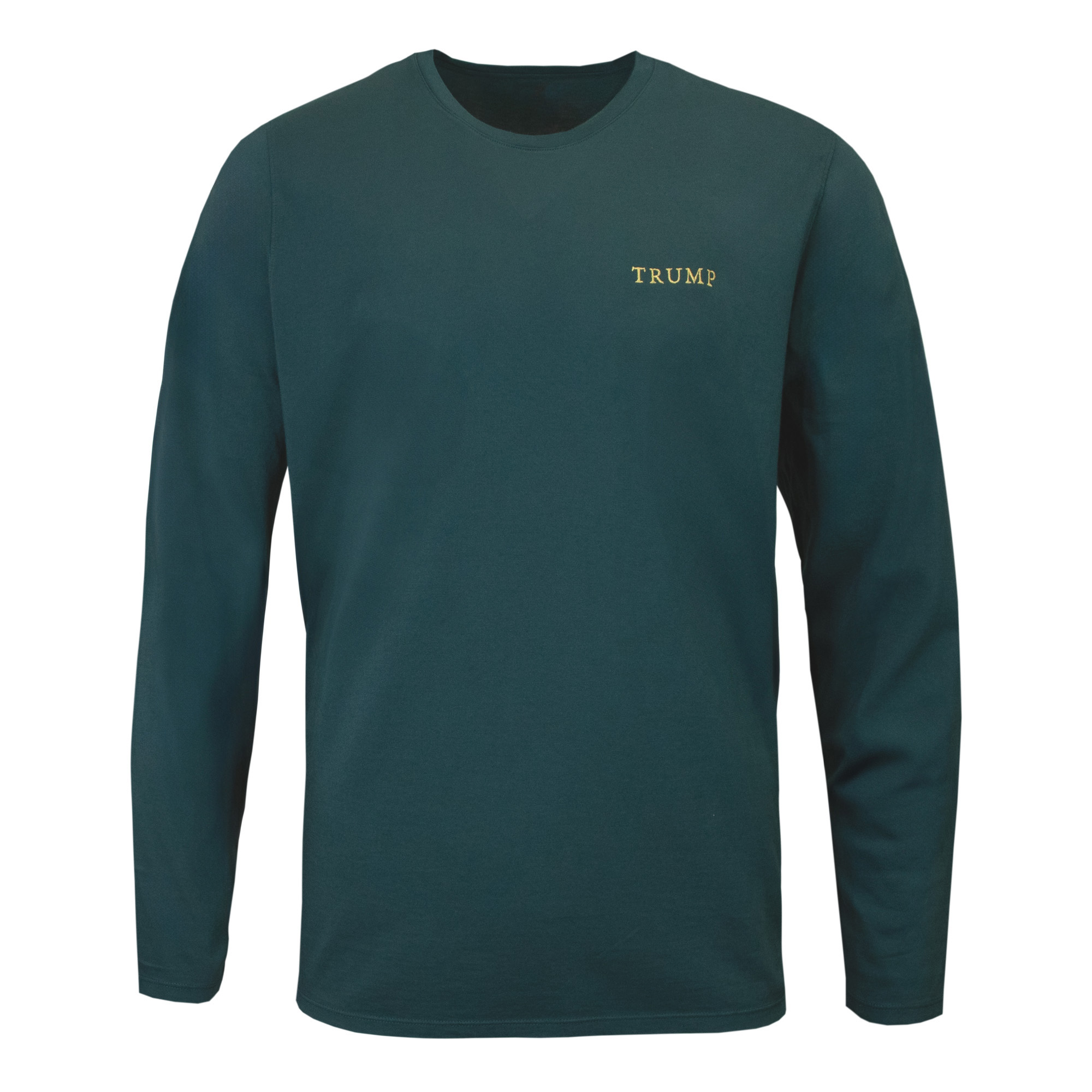 Trump Long Sleeve Crew Neck Tee Trump Long Sleeve Crew Neck Tee