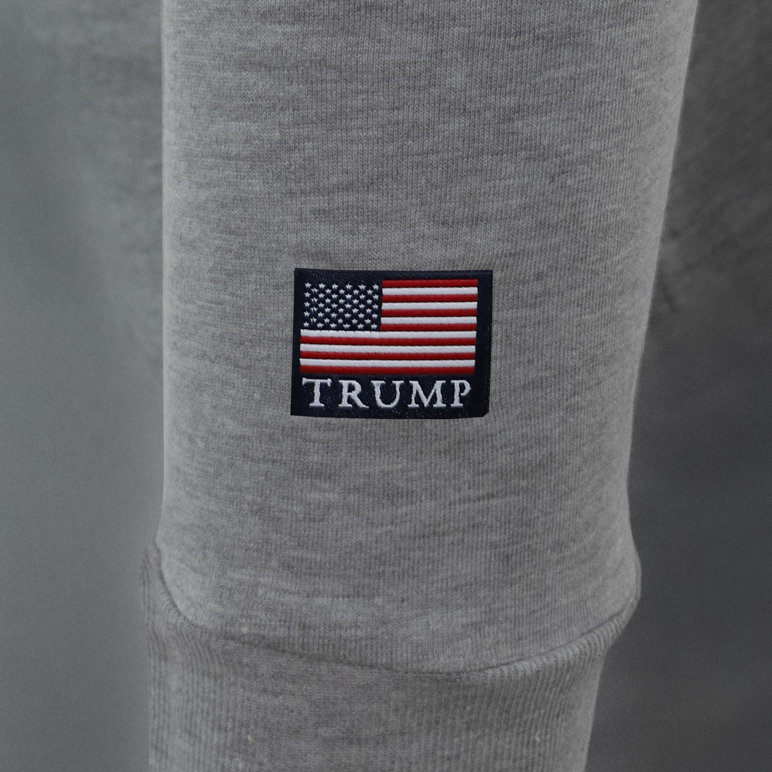 Trump Stamp LS - Heather Grey Sleeve Trump Stamp LS - Heather Grey Sleeve