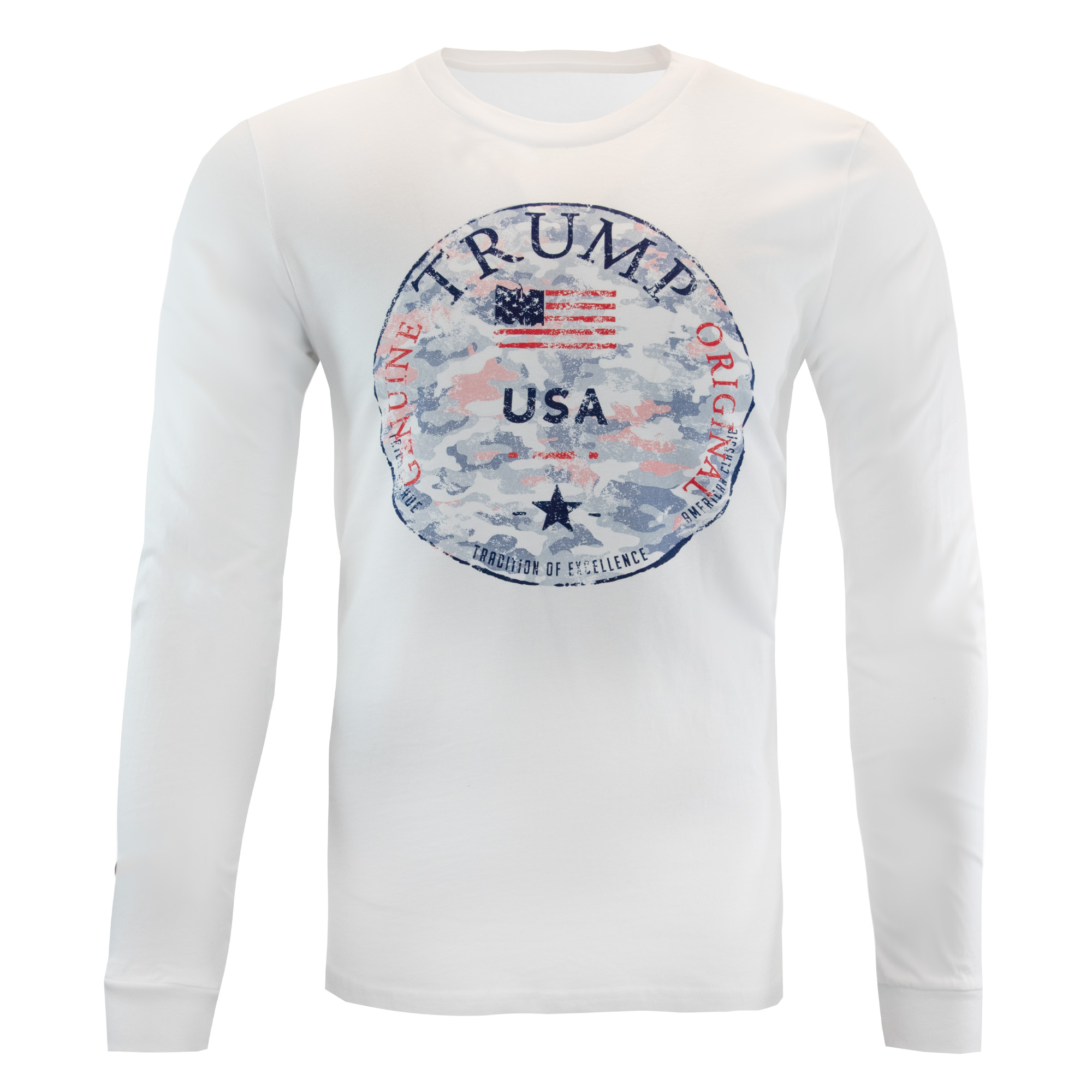 Trump Stamp LS - White Trump Stamp LS - White