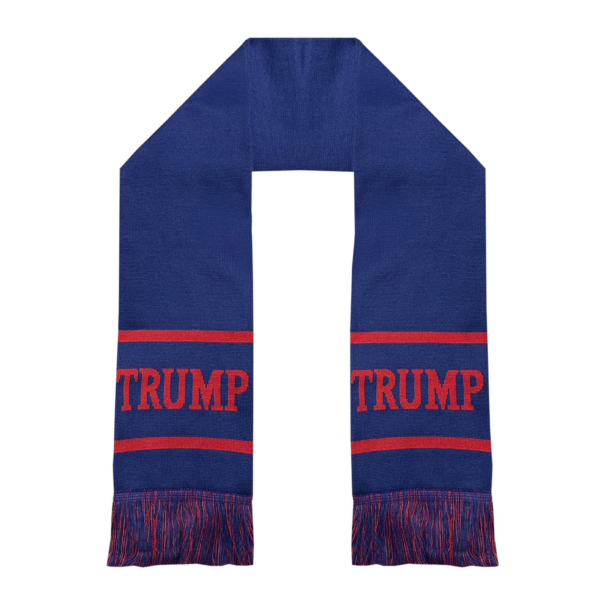Trump Patriotic Scarf - Blue and Red Trump Patriotic Scarf - Blue and Red