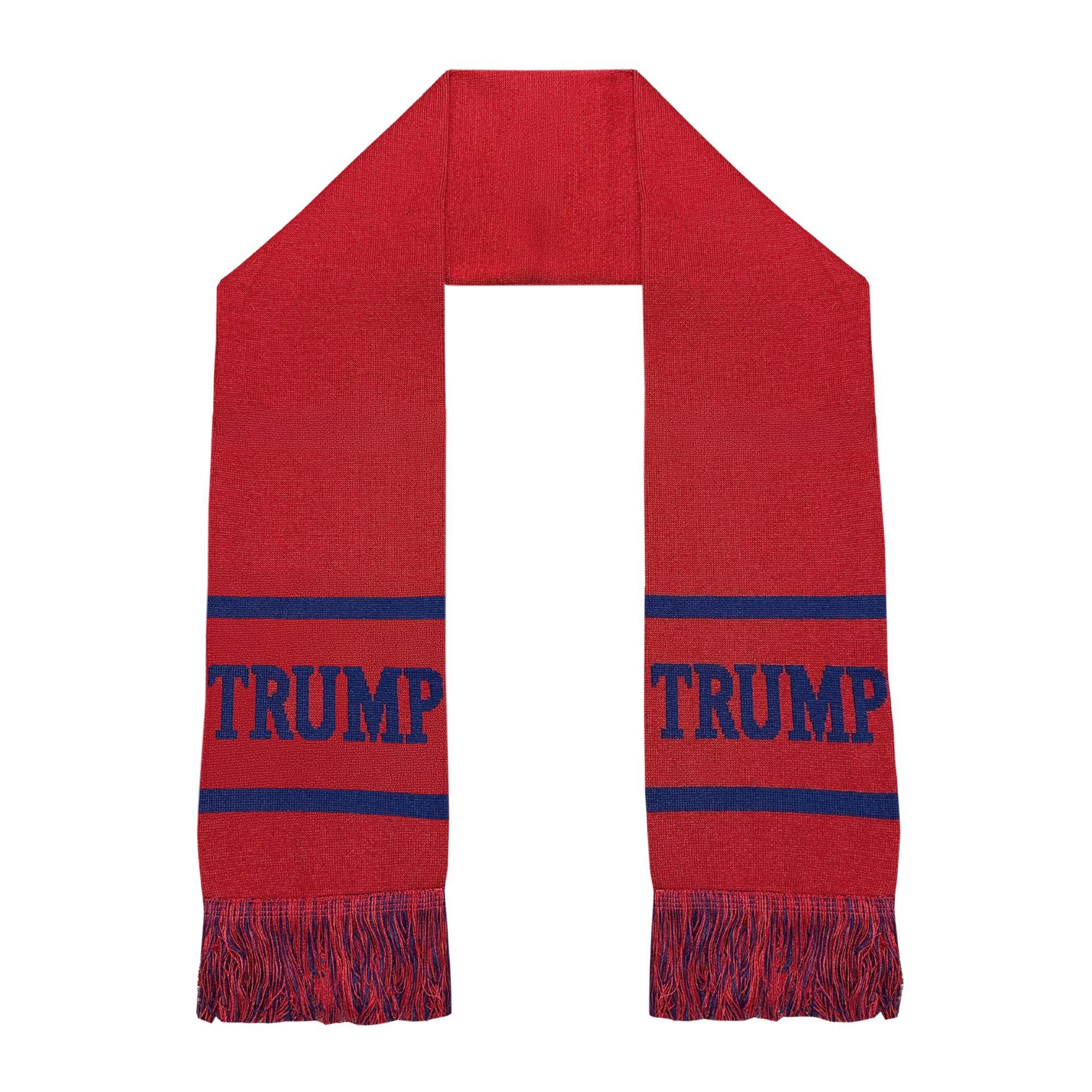 Trump Patriotic Scarf - Red and Blue Trump Patriotic Scarf - Red and Blue