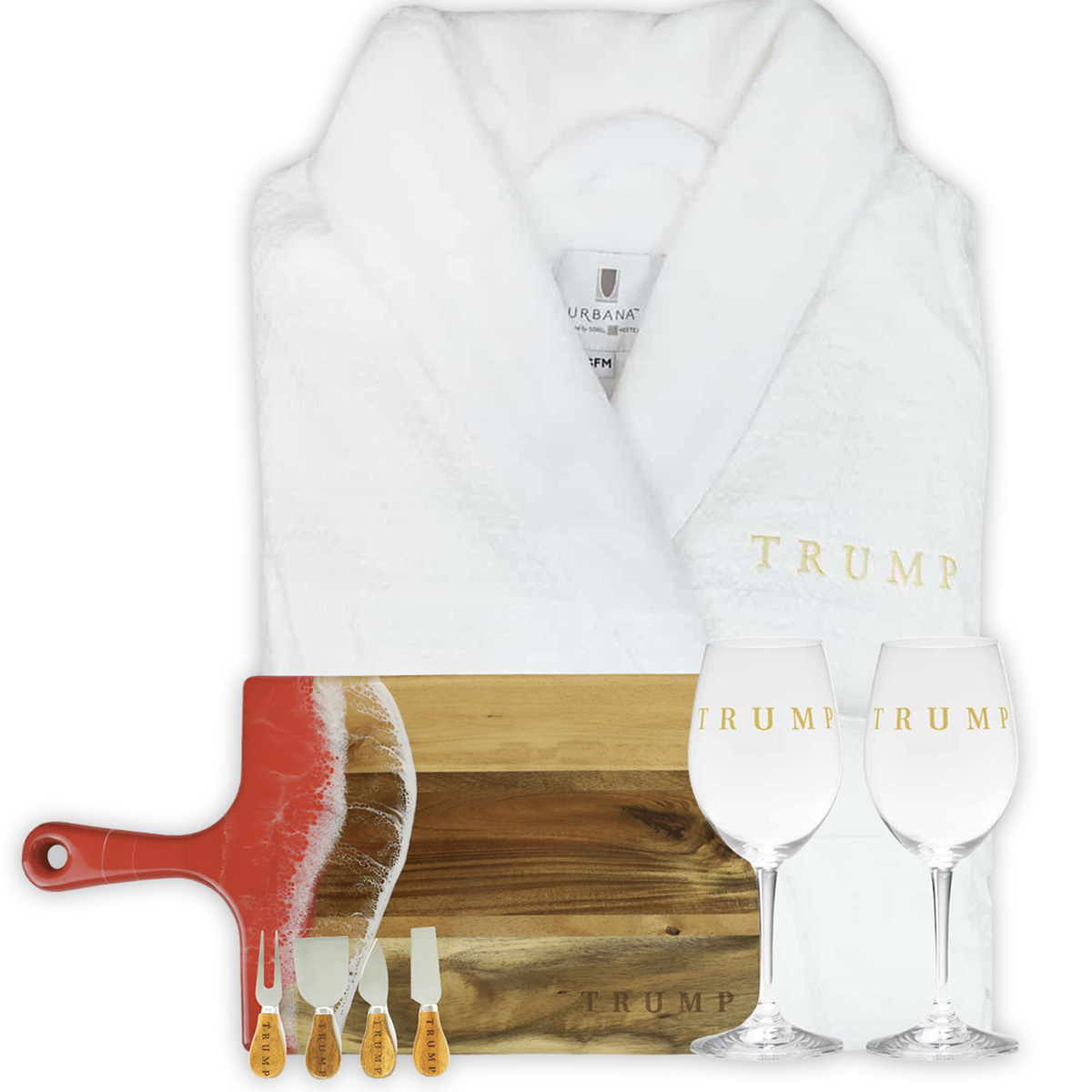 Wine & Charcuterie Robe Set